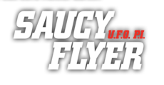 Saucy Flyer UFO PI brand logo